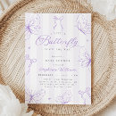 Recherche de papillons invitations Mother to be
