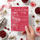 Recherche de martini bridal shower invitations Romantique