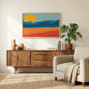 Zoek naar wanderlust kunst Retro