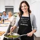 Zoek naar koken humor schorten Zwart