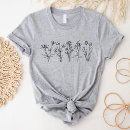 Zoek naar zwarte bloemen tshirts Botanisch