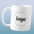 Recherche de marketing tasses Logo