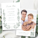 Recherche de floral baroque français invitations Couple
