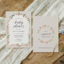 Recherche de beige floral invitations Élégant