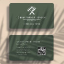 Recherche de peinture verte cartes visite Customer