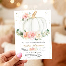 Recherche de pumpkin baby shower invitations Petite citrouille