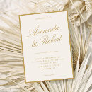 Recherche de ivoire or invitations Calligraphie