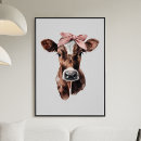 Zoek naar bruine koe posters Schattig