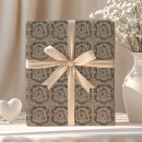 Recherche de toile de jute papier cadeau Vintage