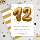 Recherche de douze ans invitations Moderne