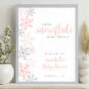 Recherche de hiver de flocons neige posters Mother to be