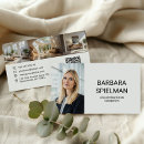 Recherche de collage photo cartes visite Agent immobilier