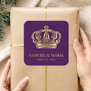 Recherche de prince mariage autocollants Couronne
