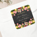 Recherche de fleur noire autocollants Invités