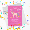 Recherche de pastel unicorn invitations Girl