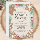 Recherche de rouge et vert noël invitations Échange de biscuits