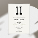 Recherche de 11 ans invitations Simple