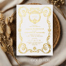 Recherche de or antique invitations Vintage