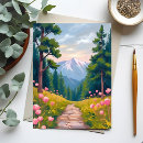 Recherche de paysage floral cartes postales Fleurs roses