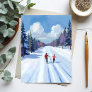 Recherche de pistes cartes postales Piste de ski