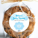 Recherche de agneau autocollants Baby shower garçon