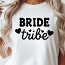 Recherche de police équipe tshirts Équipe de mariée