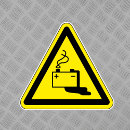 Recherche de fuite autocollants Danger