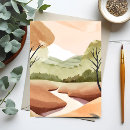 Zoek naar natuur briefkaarten Waterverf