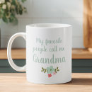 Recherche de enfant préféré tasses Grandmother