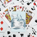 Recherche de baleines jeux de cartes Bleu