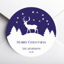 Zoek naar herten stickers Prettig kerstfeest