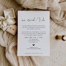 Recherche de fuite invitations Noir et blanc