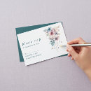 Recherche de papillon bleu cartes postales Minimaliste