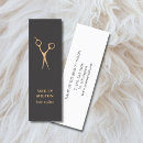 Recherche de styliste mini cartes visite Esthétique