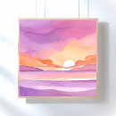Zoek naar zonsondergang lucht posters Oceaan