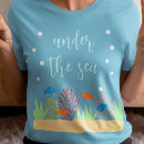 Zoek naar zeedieren tshirts Onder de zee