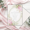Recherche de hortensias roses invitations Vintage