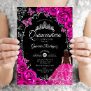Recherche de rose de fuchsia invitations Pour elle