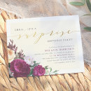 Recherche de surprise moderne invitations C'est une surprise