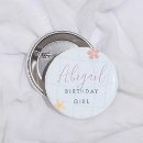 Recherche de fille anniversaire badges Girl