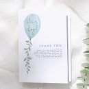 Recherche de balloon remerciements cartes Baby shower