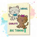 Recherche de pour jumeaux des anniversaire cartes Pour enfants