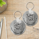 Zoek naar website sleutelhangers Qr code