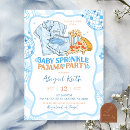 Recherche de bleu en pastel invitations Mother to be