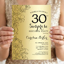 Recherche de de 30 ans invitations Élégant