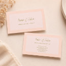 Recherche de couleurs roses cartes visite Professionnel