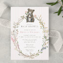 Recherche de ours bébé invitations Ourson