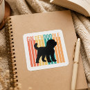 Zoek naar retro hond stickers Vintage