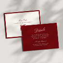Recherche de rouge foncé invitations Romantique