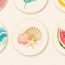 Recherche de coquillages autocollants Pour enfants
